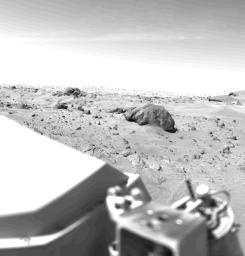 PIA00387: Northeast View from Viking Landing Site