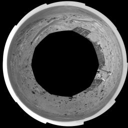 PIA04188: A Great Place to Watch the Weather (polar)