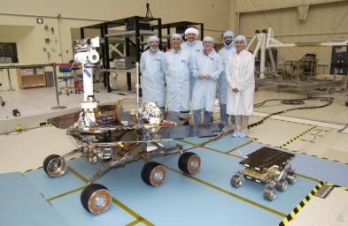 PIA04421: Rover Family Photo