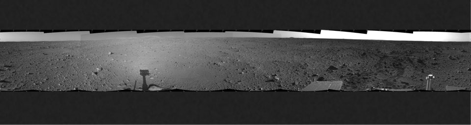 PIA05900: Spirit's View on Sol 124