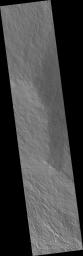 PIA09714: Large Lava Fan on the Northwestern Flank of Olympus Mons