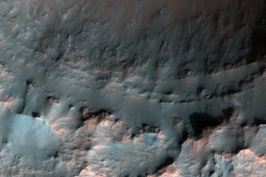 PIA12328: Crater with Exposed Layers