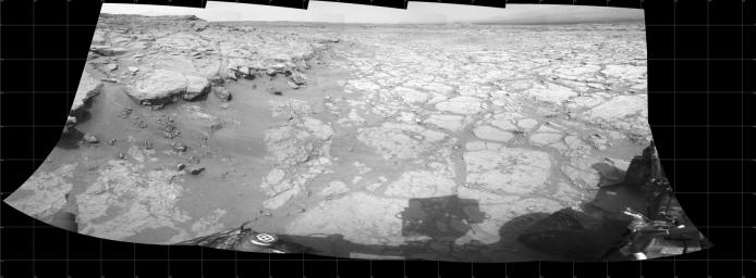 PIA16562: At Edge of 'Yellowknife Bay,' Sol 130