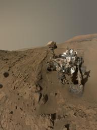 PIA18390: Curiosity Self-Portrait at 'Windjana' Drilling Site