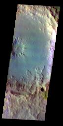 PIA19470: Crater - False Color