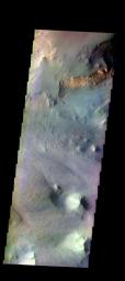 PIA20227: Eos Chasma - False Color