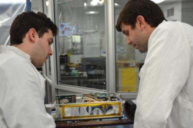 PIA20342: MarCO CubeSat Engineers 2