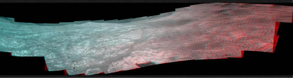 PIA20751: Mars Rover Opportunity's Panorama of 'Marathon Valley' (Stereo)