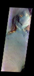 PIA20769: Capri Mensa - False Color