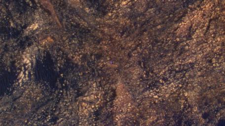 PIA21710: Curiosity Rover on Mount Sharp, Seen from Mars Orbit