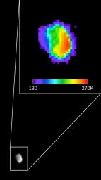 PIA21858: Martian Moon Phobos in Thermal Infrared Image