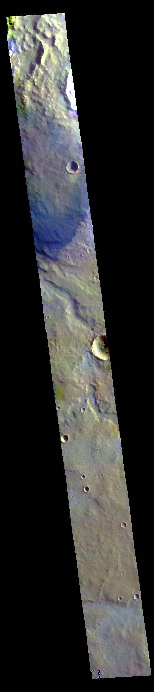 PIA23198: Terra Sabaea - False Color