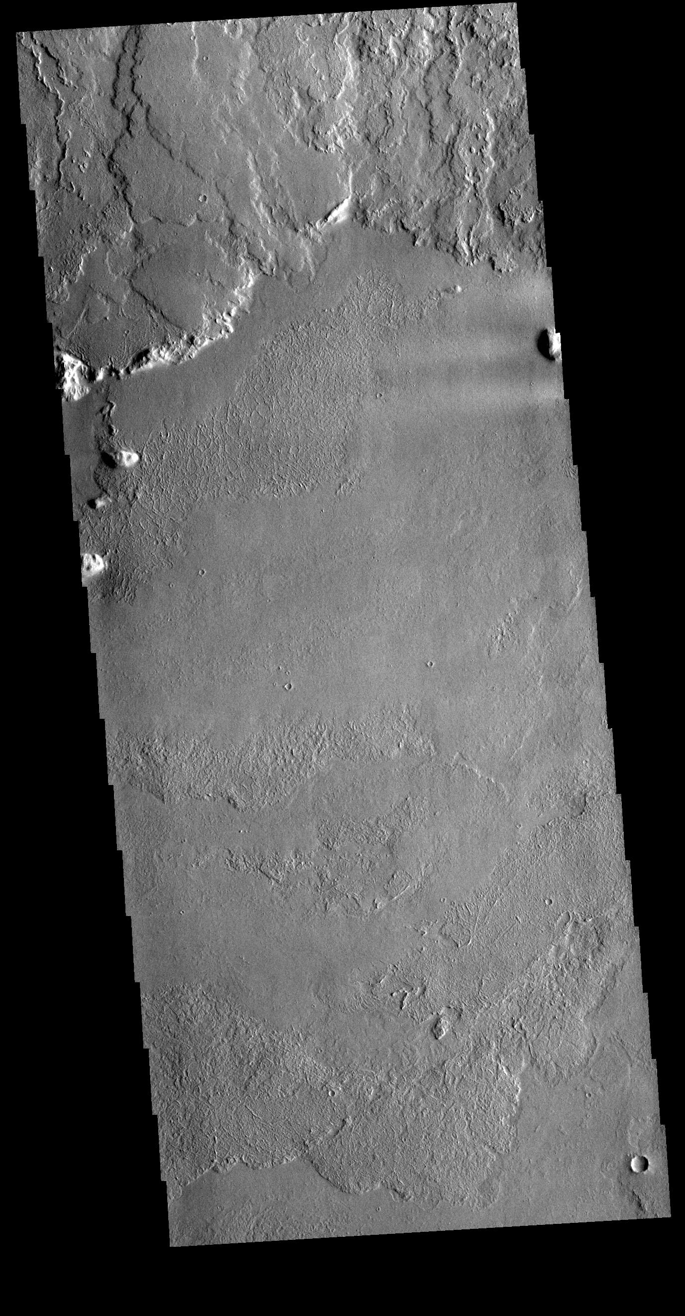 PIA23910: Olympus Mons Lava Flows