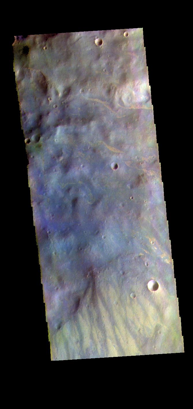 PIA24054: Nectaris Fossae - False Color