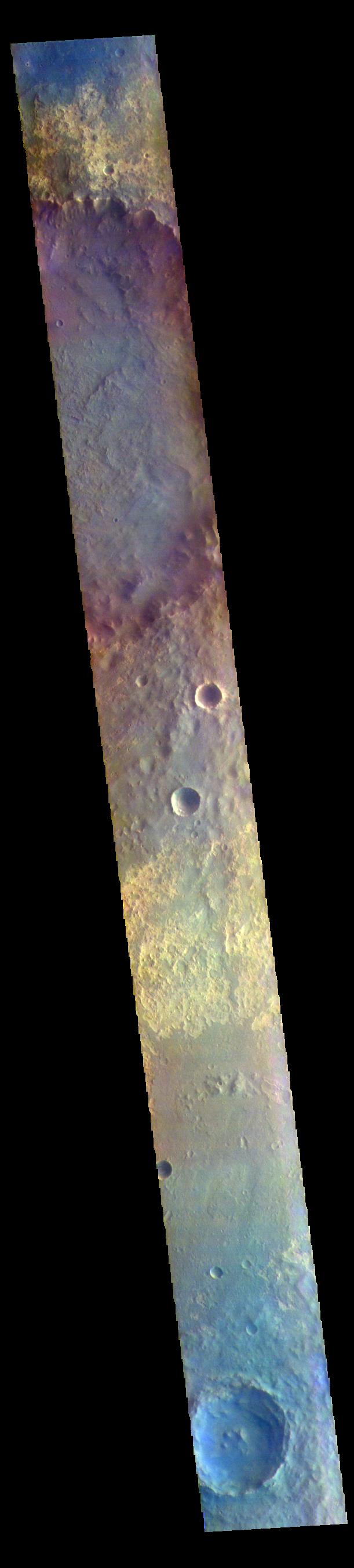 PIA25055: Arabia Terra - False Color