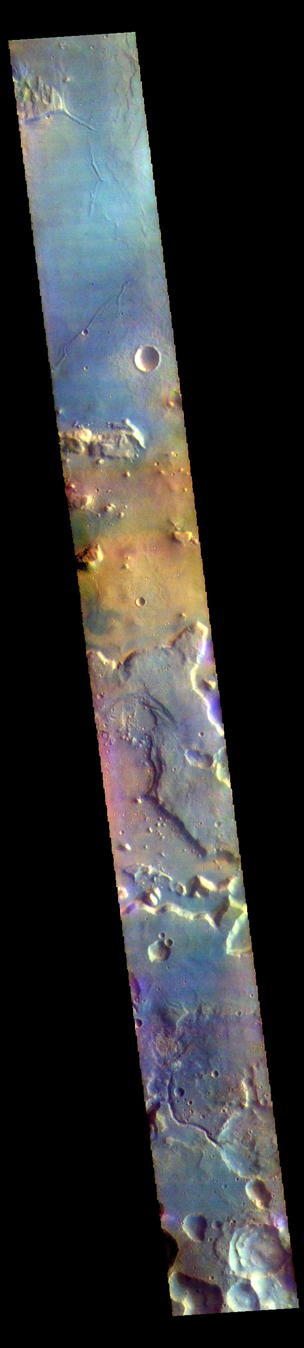 PIA25094: Arabia Terra - False Color