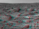 PIA00678: Sojourner's Favorite Rocks - in 3-D