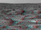 PIA00680: Prominent Rocks - 3-D