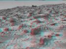 PIA00687: Couch & Martian Terrain - 3-D