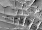 PIA00808: Ridges in Mars' South Polar Region