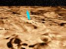 PIA02316: Proposed Mars Polar Lander Landing Site (Perspective View 1)