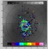 PIA02328: Slab Ice and Snow Flurries in the Mars Northern Polar Night