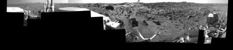 PIA03163: Morning on Chryse Planitia - Viking Lander 1 Camera 1 Mosaic