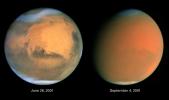 PIA03173: Scientists Track "Perfect Storm" on Mars