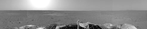 PIA04992: Right Panorama of Spirit's Landing Site