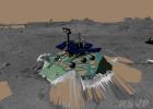 PIA05063: Virtual Rover Takes its First Turn