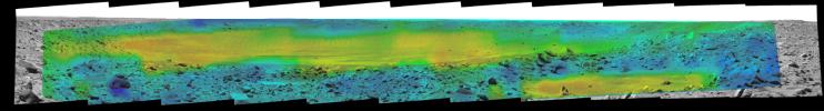 PIA05928: Temperature Map, "Bonneville Crater" (10:15 a.m.)