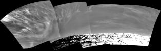 PIA07105: Clouds over 'Endurance' on Sol 290