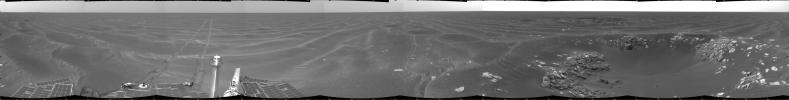 PIA07411: 'Naturaliste' Crater, Opportunity SOl 387