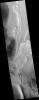 PIA09681: Dark Slope Streak with Streak-Generated Topography