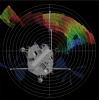 PIA10717: False Color Terrain Model of Phoenix Workspace