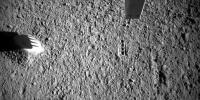 PIA11072: Phoenix Conductivity Probe Inserted into Martian Soil