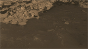 PIA11444: Flyover Animation of Becquerel Crater on Mars