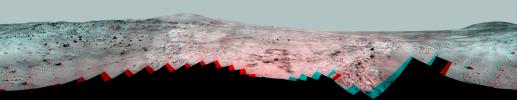 PIA11744: Full-Circle 'Bonestell' Panorama from Spirit (Stereo)