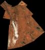 PIA11757: Rover's Wheel Churns Up Bright Martian Soil (Vertical)