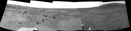 PIA11961: Dust Devil in Spirit's View Ahead on Sol 1854