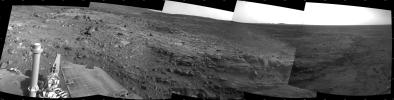 PIA11972: Spirit's View Beside 'Home Plate' on Sol 1823