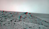 PIA12122: Dust Devil West of Spirit, Sol 1913 (Stereo)