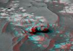 PIA13417: Opportunity's Close-up of 'Oileán Ruaidh' (Stereo)