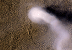 PIA15545: Mars' Whirling Dust Devil