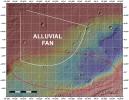 PIA15956: Topographic Map of Curiosity Landing Area