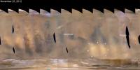 PIA16454: Regional Dust Storm Weakening, Nov. 25, 2012