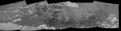 PIA16560: Opportunity at 'Copper Cliff,' Sol 3153