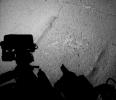 PIA17945: Curiosity Mars Rover's Shadow After Long Backward Drive