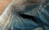 PIA18586: Blockfall on the North Polar Layered Deposits