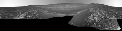 PIA18595: Opportunity's Surroundings After 25 Miles on Mars